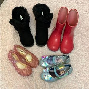 7t-8t girls boots and Sandles
